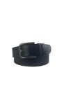 Fossil Siyah Hakiki Deri Spor Erkek Kemeri 4cm-115