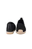 Mayfair Siyah Dantel Detaylı Espadril
