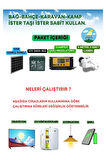 GÜNEŞ ENERJİLİ SETİ 3 LAMBALI TV VE CEP TELEFONU ŞARJ ÖZELLİKLİ