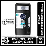 NIVEA MEN Black & White Invisible Fresh Stick 50 ml X 2 ADET