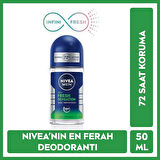 NIVEA MEN Fresh Sensation Roll-on 50 ml X 3 ADET