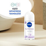 NIVEA Fresh Sensation Roll-on 50 ml X 3 ADET