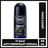 NIVEA MEN Deep Dimension Roll-on 50 ml X 4 ADET