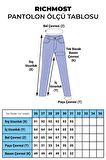 Dikişsiz ve Kesik Paçalı Püsküllü Yüksek Belli Kadın Kot Pantolon Denim Esnek Dört Mevsim Naturel
