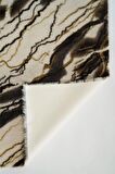 Prizma Halı Marble Peluş Halı Kahve - Pos Kesim
