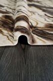 Prizma Halı Marble Peluş Halı Kahve - Pos Kesim