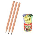 Siyah Jumbo Üçgen İlk Kalemim Mikro Siyah Kalın Kurşun Kalem Başlagıç 3 Adet