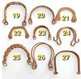 Bambu görünümlü plastik çanta sapı B12