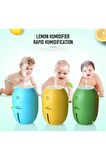Hindistan Cevizi Yağı 180 Ml Limon Şeklinde Mini Oda Hava Nemlendirici Buhar Aromaterapi Difüzör