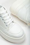 Nesvina Kadın Gizli Topuk Beyaz Sneaker 