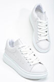 Fersatie Beyaz Kadın Sneaker Günlük Ayakkabı 