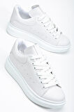 Fersatie Beyaz Kadın Sneaker Günlük Ayakkabı 