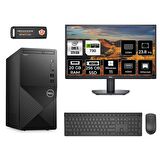 Dell Vostro 3020 i5 13400 20GB 256GB SSD GT730/4GB W11H N2050VDT3020MTU MASAÜSTÜ PC & 23.8" MONİTÖR