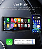TechTic Kablosuz Tak Çalıştır 9.3İnç Apple Carplay Ve Android Auto Oto Multimedya Type-c Girişli