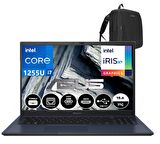 Asus Expertbook B1502CBA B1 Intel Core I7 1255U 40GB 512GB SSD Intel Iris Xe Graphic Fhd 15.6 WINDOWS11HOME Taşınabilir Bilgisayar BI78512B0D27+WEBLEGELSINÇANTA