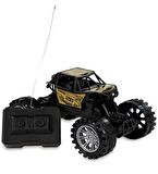 Rock Crawler Off-Road Metal Görünüm,Yarım Fonksiyonlu U/K Dağda, Çölde, Kayada Giden Buggy Jeep 1:22