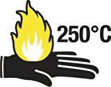 Delta Plus VE733 Aşınmaya ve 250°C Isıya Dayanıklı Iş Eldiveni No: 8