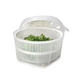 Moonstar SK-7500-BORDOBEYAZ Salata Kurutucu Bordo Beyaz