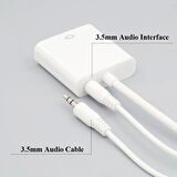 Mini Hdmi To Vga Ses Destekli Çevirici Dönüştürücü Adaptör