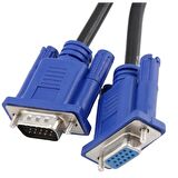 15 PİN ERKEK/DİŞİ 1.8 METRE VGA UZATMA KABLO