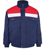 Mervem İş Takımı 7/7 Gabardin Kapitoneli Reflektörlü