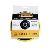 Meşem 4105 Cırtlı Disk Zımpara Tabanı 115 Mm