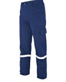 Mervem İş Takımı 7/7 Gabardin Kapitoneli Reflektörlü