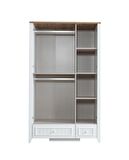 Yalı Modern 3 Kapaklı Aynalı Elbise Dolabı 125*60*211