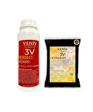 Veniv 3V Ferro %6 Edta Şelatlı Demir 1 Lt + 3V Leonardit %45 Hümik Fülvik Asit Organik Madde Toprak Düzenleyici 1 Kg