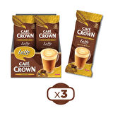 Cafe Crown Latte 14 gr 10 lu x 3 Kutu