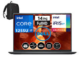 Dell Vostro 3420 Intel Core I7-1255U 32GB 512GB SSD 14" Fhd Freedos Taşınabilir Bilgisayar VN3420PVNB342007+WEBLEGELSINÇANTA