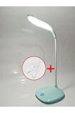 LED Mini Masa Lambası, Kitap Okuma Lambası ,Göz koruma Özelliği,360 Derece Katlanabilir.