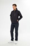 Orange Safety Softshell Gri Mont Ceket