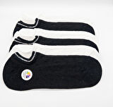 CİHO SOCKS Pamuklu 6 Çift Bayan Pirinç Örgü Renkli Görünmez Sneaker  Çorap