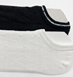 CİHO SOCKS Pamuklu 6 Çift Bayan Pirinç Örgü Renkli Görünmez Sneaker  Çorap