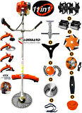 Lombard İtalia Turbo 561 11 İn 1 FUL Set Yan Tipi Benzinli Tırpan + Toprak Eşeleme + Akrobat Çapa