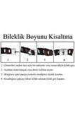 Unisex Siyah Atatürk Imzalı Deri Örmeli Paslanmaz Kararmaz Ayarlanabilir Bileklik