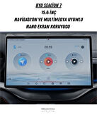 BYD Sealion 7 15.6 inç Navigasyon ve Multimedya Uyumlu Nano Ekran Koruyucu