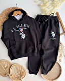 UNİSEX MODEL KAPÜŞON DETAYLI %100 PAMUKLU ALT - ÜST TAKIM