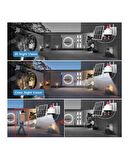5MP (Kablosuz) Kamera, Güvenlik İçin Güneş Enerjili Panel Sim Kart Destekli Dış Mekan Kamerası