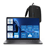 Dell Pro 16 PC16250 Intel Core 7 150U 32GB Ddr5 1tb SSD 16 Fhd+ IPS (1920X1200) 300 Nits Freedos Taşınabilir Bilgisayar. PC16250C7165F08+ZETTAÇANTA