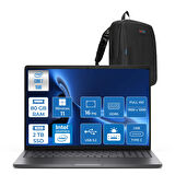 Dell Pro 16 PC16250 Intel Core 7 150U 80GB Ddr5 2tb SSD 16 Fhd+ IPS (1920X1200) 300 Nits WIN11HOME Taşınabilir Bilgisayar. PC16250C7165H24+ZETTAÇANTA