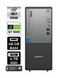 Lenovo ThinkCentre Neo 50T G5 i7 13700 48GB 4TB SSD GT1030/4GB FDOS Masaüstü Bilgisayar &PER4 USB