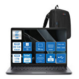 Dell Pro 14 PC14250  Intel Core 7 250U 80GB Ddr5 1tb SSD 14 Fhd+ IPS (1920X1200) 300 Nits WIN11HOME Taşınabilir Bilgisayar. PC14250C7325H23+ZETTAÇANTA