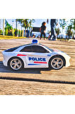 Polis Arabası 3d Işıklı Sesli Sensörlü Dönebilen Araba