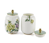 Mikasa Moor Glory 2'li Kapaklı Kavanoz 630 CC 10x16 Cm P367.816645