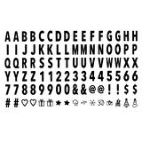 A6 LED Message Light Box 96 Karakter Dekoratif Led Işıklı Mesaj Panosu, Sinematik Mesaj Panosu, Masaüstü ve Duvara Montaj