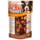  8in1 Flavours Skewer Bites Tavuk ve Ördek Göğsü Köpek Ödülü 100 Gr.