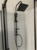 Robot Duş Seti Siyah 6998