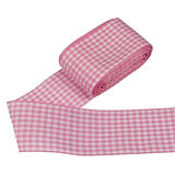 5 Metre Ekose kurdele Dama desen ( 4 cm genişlik ) Yılbaşı Kurdele, Süsleme Dekoratif Hediye Paketi